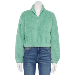 Juniors' SO® Sherpa Quarter-Zip Pullover 17 Juniors' SO® Sherpa Quarter-Zip Pullover -Teens shop 5609880 Relaxing Rain