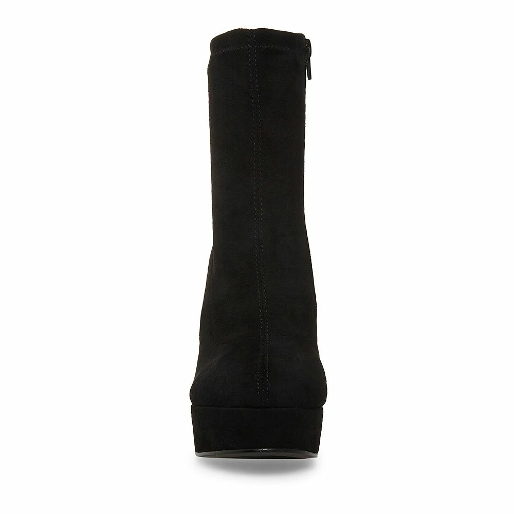 Madden girl Orchid Black Women's Block Heel Dress Boots 9 Madden girl Orchid Black Women's Block Heel Dress Boots - Image 7