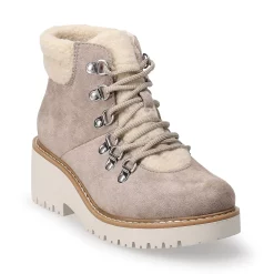 Sonoma Goods For Life® Lumbar Women's Wedge Hiker Boots 11 Sonoma Goods For Life® Lumbar Women's Wedge Hiker Boots -Teens shop 5622780 Taupe