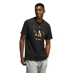 Men's adidas Foil BOS Graphic Tee -Teens shop 5623531 ALT2