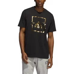 Men's adidas Foil BOS Graphic Tee -Teens shop 5623531 ALT5