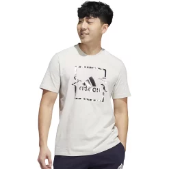 Men's adidas Foil BOS Graphic Tee -Teens shop 5623531 Alumina
