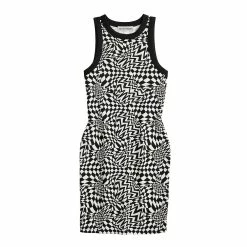 Juniors' Almost Famous Print Halter Bodycon Dress -Teens shop 5625021 ALT5