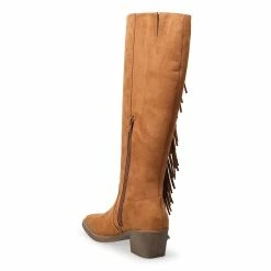 SO® Singalong Women's Fringe Knee-High Boots -Teens shop 5627220 ALT2