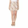 Juniors' WallFlower Smocked Waist Floral Tiered Skirt 1 Juniors' WallFlower Smocked Waist Floral Tiered Skirt -Teens shop 5634997 White Floral