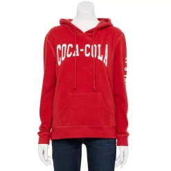 Juniors' Coca-Cola Graphic Logo Hoodie