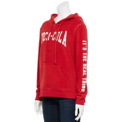 Juniors' Coca-Cola Graphic Logo Hoodie -Teens shop 5675014 ALT2