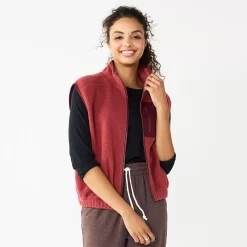 Juniors' SO® Sherpa Vest -Teens shop 5675921 Velvet Mauve