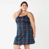 Juniors' Plus Size SO® Print Fit & Flare Mini Dress