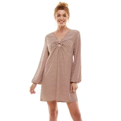 Juniors' Lily Rose Floral Keyhole Skater Mini Dress 9 Juniors' Lily Rose Floral Keyhole Skater Mini Dress -Teens shop 5686030 Brown Geo