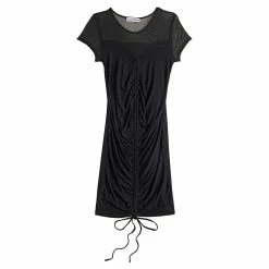 Juniors' Almost Famous Ruched Front Drawstring Bodycon Dress -Teens shop 5687034 ALT5