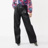 Juniors' SO® Faux-Leather Wide Leg Pants -Teens shop 5696067