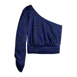 Juniors' SO® One-Shoulder Cropped Top -Teens shop 5696250 ALT5