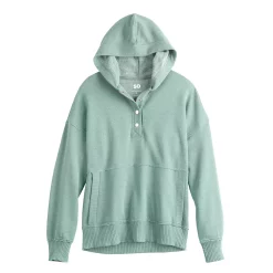 Juniors' SO® 1/4 Snap Hoodie -Teens shop 5698035 ALT5