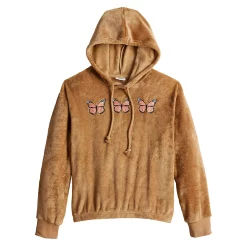 Juniors' Butterfly Line Soft Hoodie -Teens shop 5737315 ALT5