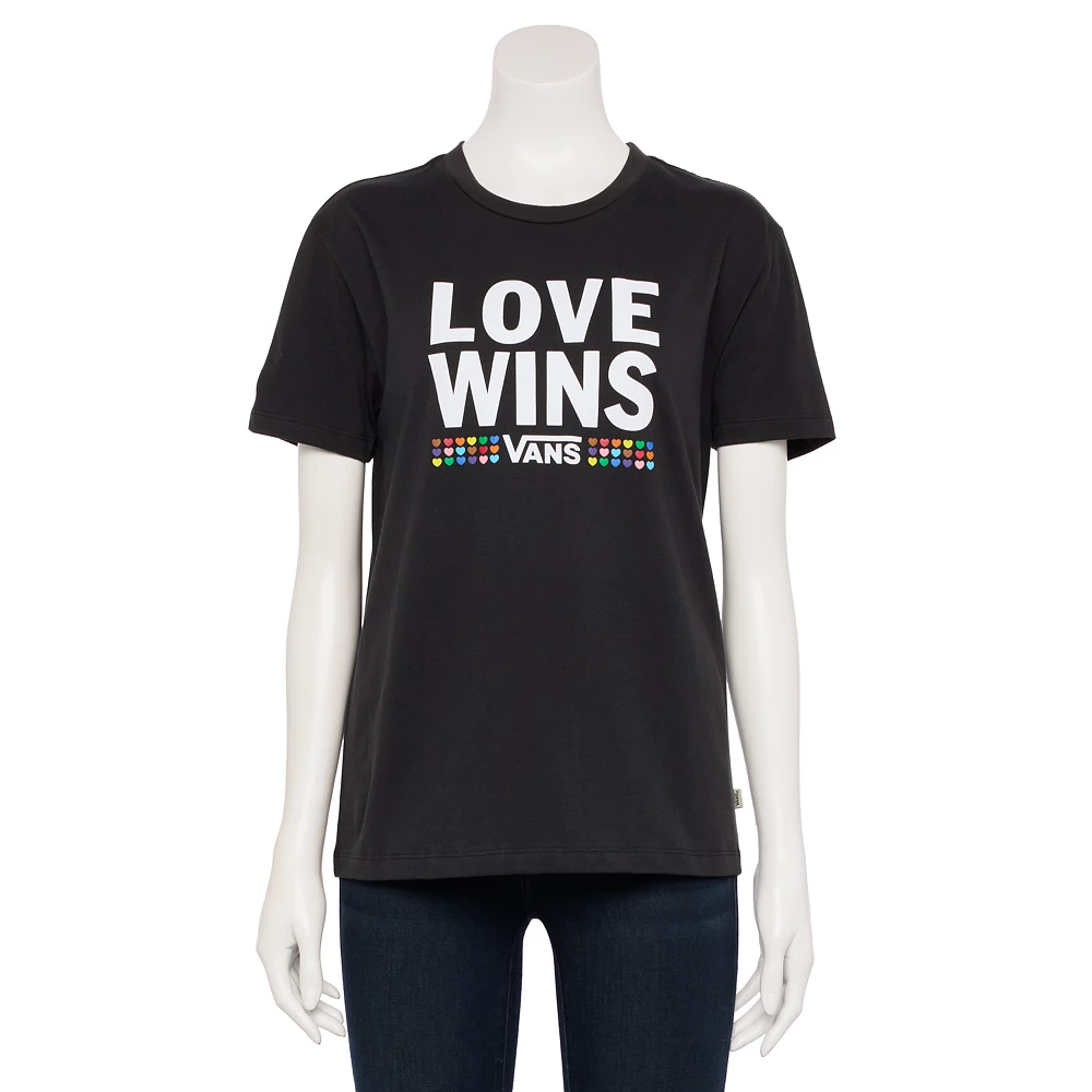 Juniors' Vans Love Wins Tee 3 Juniors' Vans Love Wins Tee