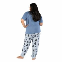 Plus Size Nite Nite by Munki Munki Star Wars Short Sleeve Pajama Top & Pajama Pants Sleep Set -Teens shop 5805759 ALT