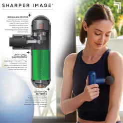Sharper Image Powerboost Move Portable Percussion Massager -Teens shop 5839139 ALT4