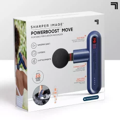 Sharper Image Powerboost Move Portable Percussion Massager -Teens shop 5839139 ALT9