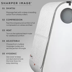 Sharper Image Shiatsu Foot and Calf Massager -Teens shop 5839140 ALT4