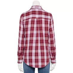 Juniors' SO® Adaptive Magnetic Woven Shirt -Teens shop 6120425 ALT