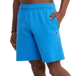 Men's Champion® 10-Inch Powerblend Fleece Shorts -Teens shop 6196551 Blue Jay